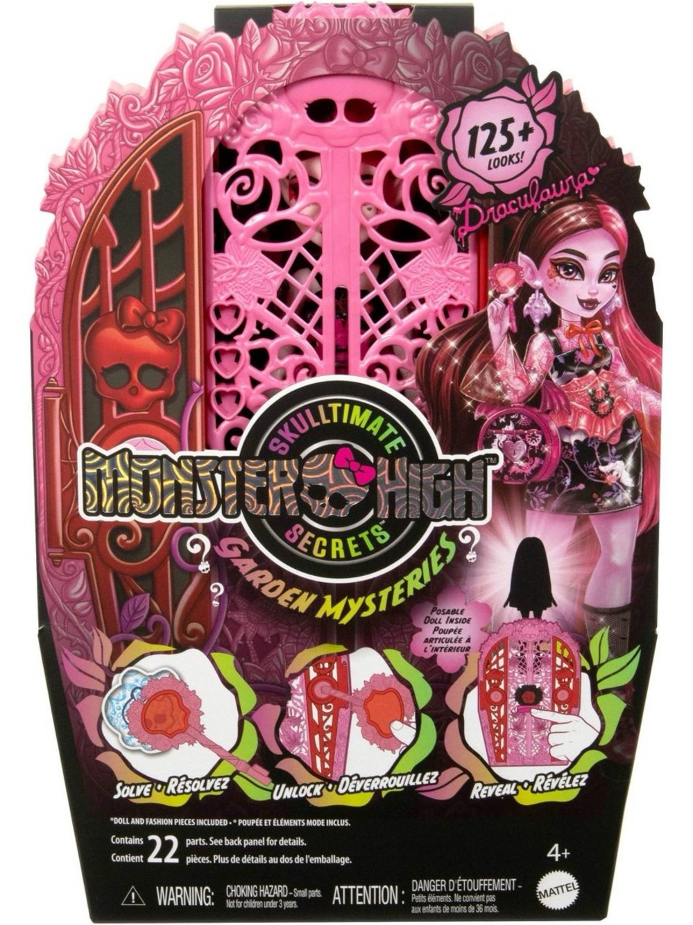 Monster High 10.5" Skulltimate Secrets Garden Mysteries Playset